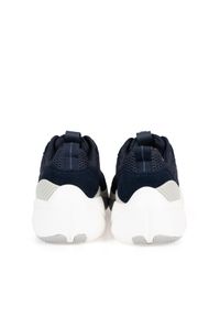 Antony Morato Sneakersy | MMFW01237-LE300005 | Mężczyzna | Granatowy. Nosek buta: okrągły. Kolor: niebieski. Materiał: tkanina, skóra. Sezon: lato #5