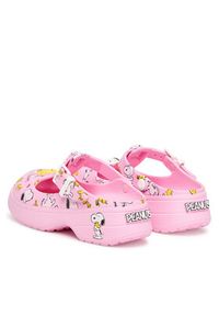 Crocs Klapki Peanuts Mary Jane Clog 211130 Różowy. Kolor: różowy #4