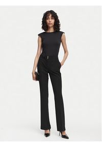 Marciano Guess Spodnie materiałowe G6YB05 W3120 Czarny Straight Fit. Kolor: czarny. Materiał: syntetyk #5