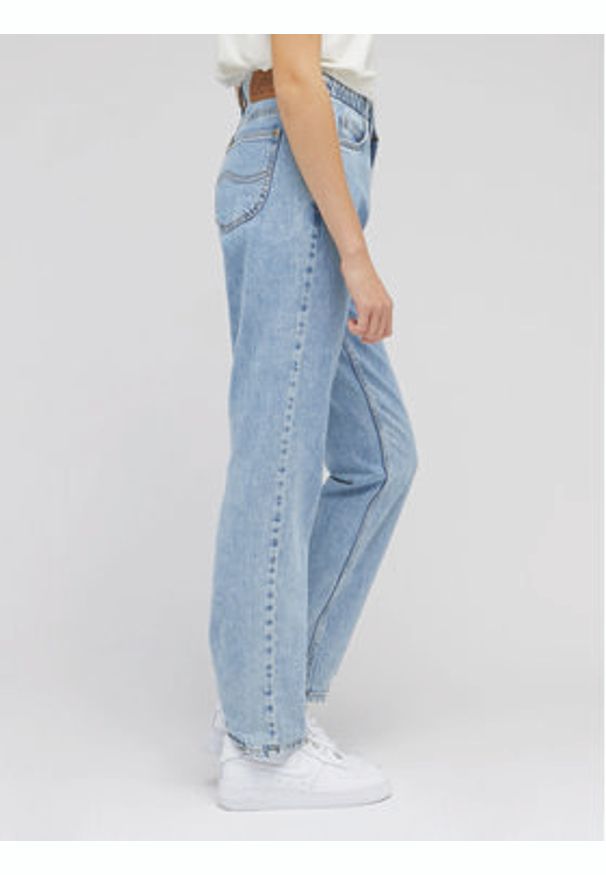 Lee Jeansy Elasticated Carol L34THLB11 112330490 Niebieski Regular Fit. Kolor: niebieski