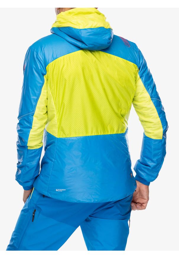 LA SPORTIVA - Kurtka ocieplana męska La Sportiva Alpine Guide Primaloft Hoody. Kolor: zielony. Technologia: Primaloft
