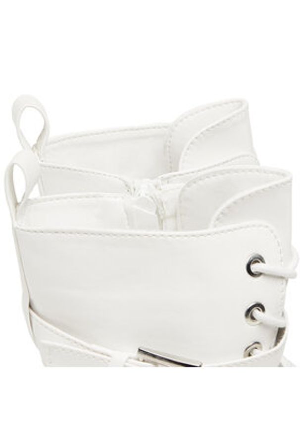 DeeZee Trapery WS5656-01 Biały. Kolor: biały. Materiał: skóra