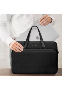 TECH-PROTECT - Torba Tech-Protect Carrying Bag Laptop 13-14 Black. Materiał: materiał. Styl: biznesowy, elegancki, casual #6