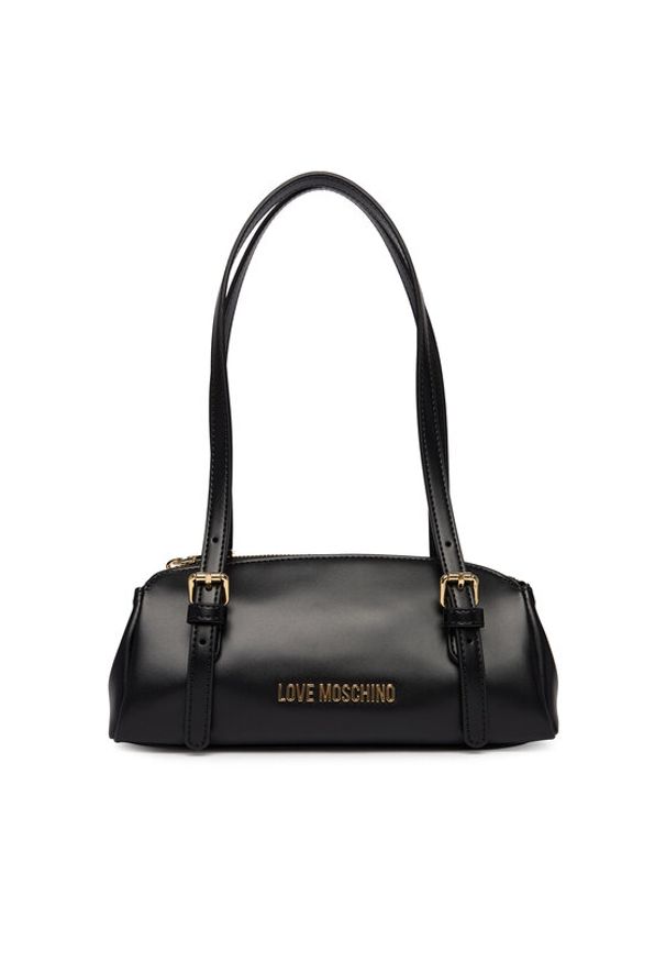 Love Moschino - LOVE MOSCHINO Torebka JC4101PP1OLY0000 Czarny. Kolor: czarny. Materiał: skórzane