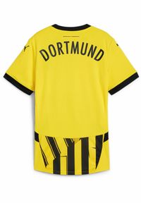 Puma - Damska koszulka pucharowa Borussia Dortmund 24/25 PUMA Faster Yellow Black. Kolor: czarny, żółty, wielokolorowy