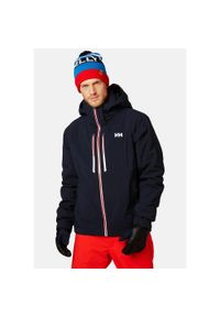 Kurtka narciarska Helly Hansen alpha lifaloft. Kolor: niebieski. Sezon: zima. Sport: narciarstwo