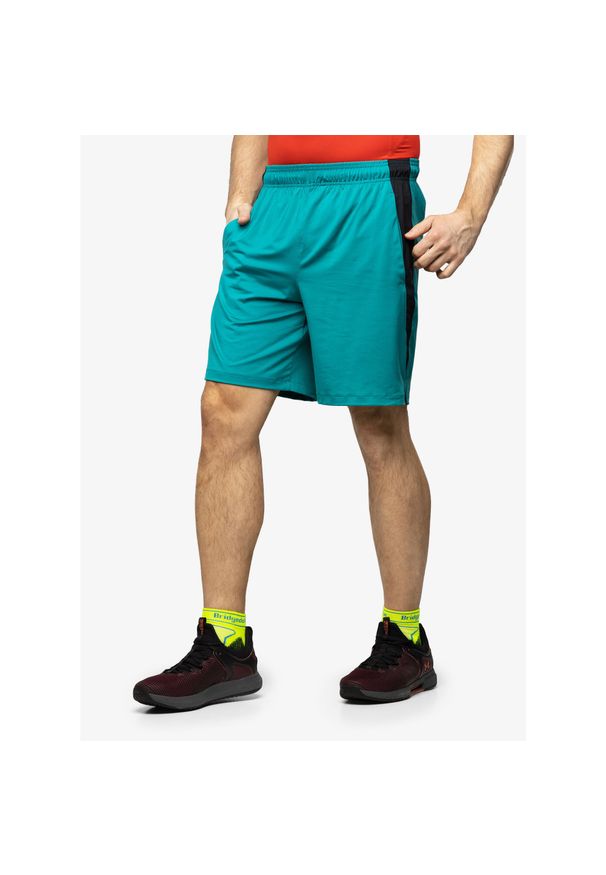 Spodenki treningowe męskie Under Armour UA Tech Vent Short. Kolor: zielony