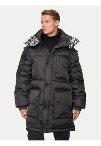 Versace Jeans Couture Kurtka zimowa 77GAS428 Czarny Loose Fit. Kolor: czarny. Materiał: syntetyk. Sezon: zima #1