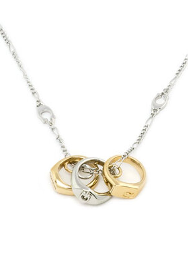 Coach Naszyjnik 37541356 Srebrny. Materiał: metalowe. Kolor: srebrny