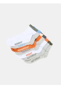 Sinsay - Skarpetki 7 pack - biały. Kolor: biały #1