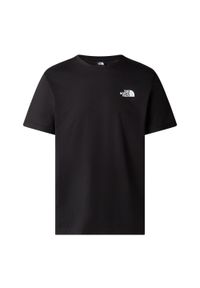 Koszulka Mężczyzna The North Face S/S Redbox czarny. Kolor: czarny