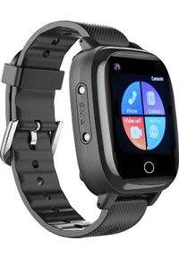 GARETT - Smartwatch Garett Kids Sun Pro 4G Czarny (Kids Sun Pro 4G czarny). Rodzaj zegarka: smartwatch. Kolor: czarny #1