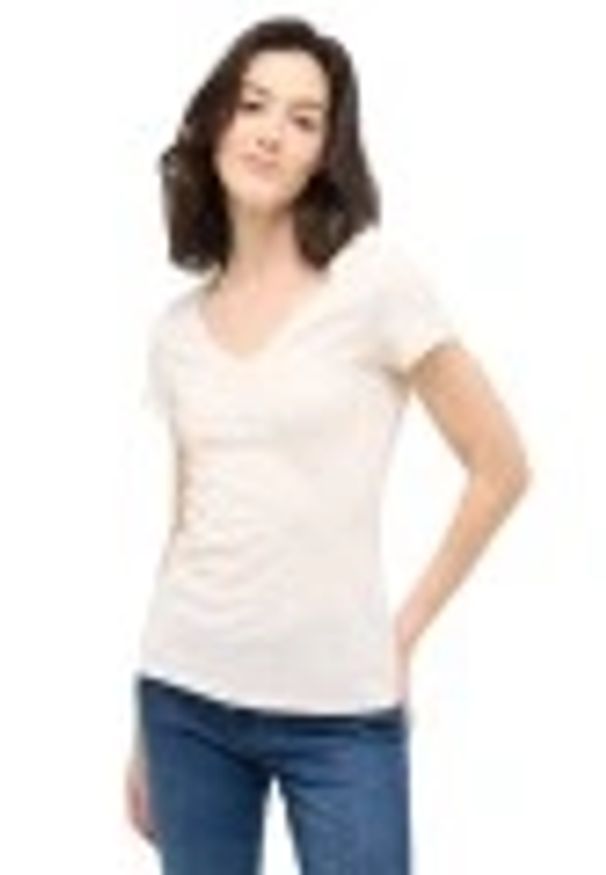 Damski T-Shirt Mustang Style Beverly Whisper White 1016139 2013