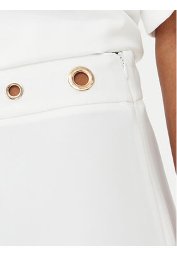 Artigli Spodnie materiałowe ACPA000746 058 Biały Regular Fit. Kolor: biały. Materiał: bawełna, syntetyk