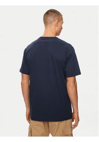 DC Shoes T-Shirt Rebuild Hss ADYZT05337 Granatowy Regular Fit. Kolor: niebieski. Materiał: bawełna #4