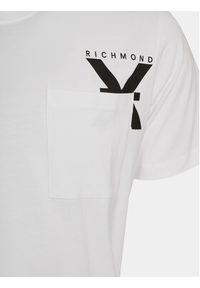 Richmond X T-Shirt Aubry UMP24048TS Biały Regular Fit. Kolor: biały. Materiał: bawełna