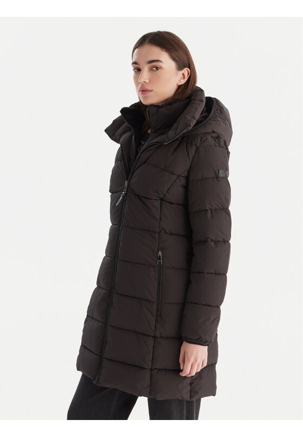 DKNY Kurtka zimowa DLEMPU97 Czarny Regular Fit. Kolor: czarny. Materiał: syntetyk. Sezon: zima