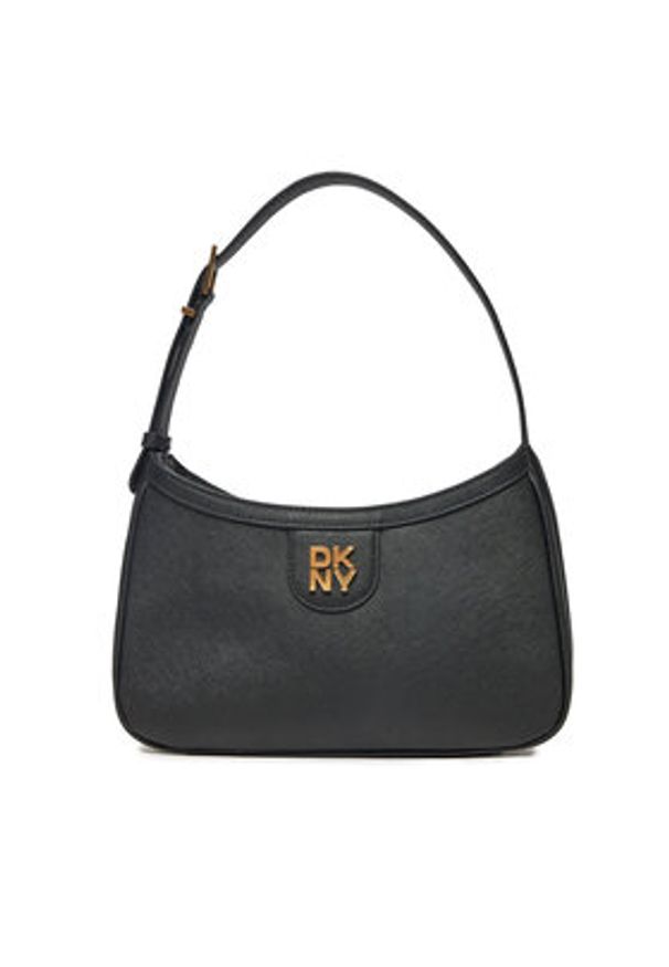 DKNY Torebka Carol R43HKV84 Czarny. Kolor: czarny. Materiał: skórzane