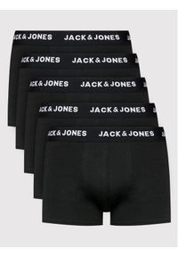 Jack & Jones - Jack&Jones Komplet 5 par bokserek Chuey 12142342 Czarny. Kolor: czarny. Materiał: bawełna #1