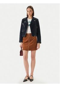 Morgan Kurtka jeansowa 261-VSOUBIA Granatowy Oversize. Kolor: niebieski. Materiał: bawełna #2