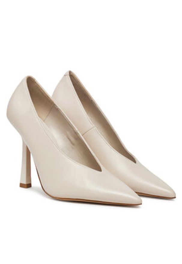 Steve Madden Szpilki Sedona SM11003443 Écru. Materiał: skóra. Obcas: na szpilce