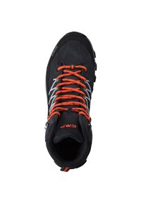 Buty trekkingowe męskie, CMP Rigel Mid. Kolor: pomarańczowy, szary, wielokolorowy. Materiał: tkanina, skóra, syntetyk, materiał. Sport: turystyka piesza #1