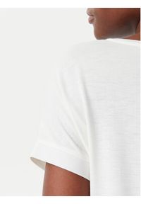 MAX&Co. T-Shirt Eiffel1 2518941034200 Écru Regular Fit. Kolor: kremowy. Materiał: jedwab #3