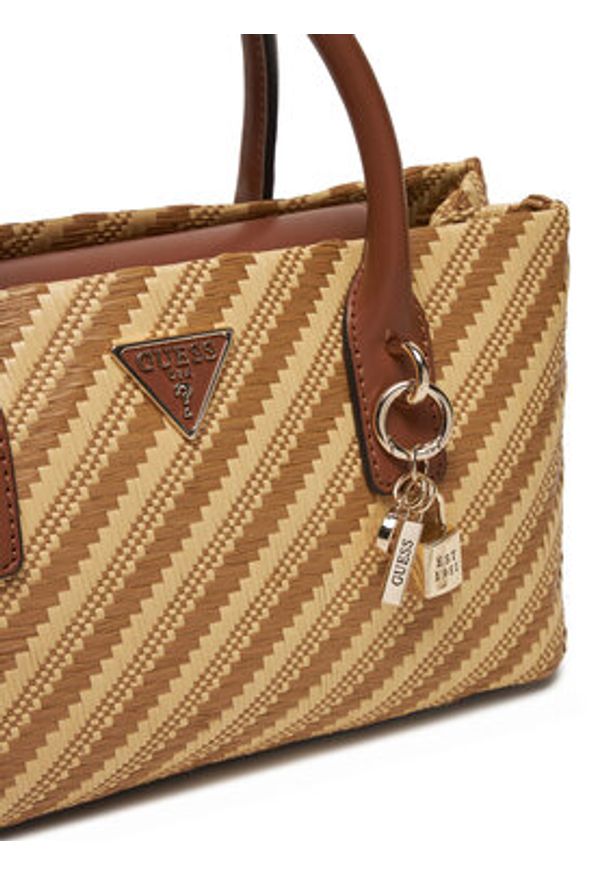 Guess Torebka HWWG92 10050 Beżowy. Kolor: beżowy. Materiał: skórzane