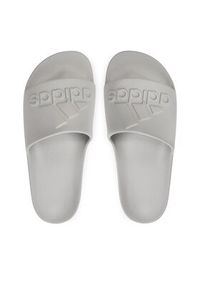 Adidas - adidas Klapki adilette Aqua Slides IF6068 Szary. Kolor: szary