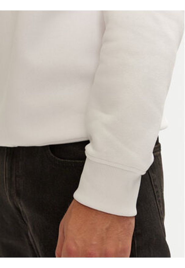 Richmond X Bluza Palmis UMA24034FE Biały Regular Fit. Kolor: biały. Materiał: syntetyk, bawełna