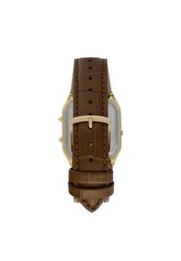 Casio Zegarek AQ-230EGL-9AEF Brązowy. Kolor: brązowy. Materiał: skóra #2