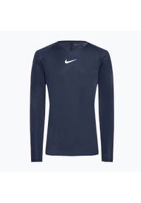 Longsleeve termoaktywny dziecięcy Nike Dri-FIT Park First Layer. Kolor: niebieski. Długość rękawa: długi rękaw