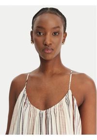 Eleh Sukienka letnia SS260133 Écru Relaxed Fit. Materiał: wiskoza. Sezon: lato #2