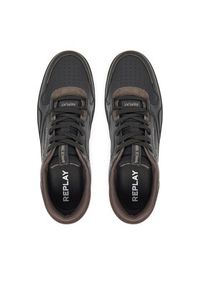 Replay - REPLAY Sneakersy GMZ3G .000.C0057L Czarny. Kolor: czarny. Materiał: skóra #2