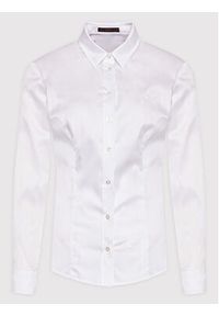 Guess Koszula W2YH41 WAF10 Biały Slim Fit. Kolor: biały. Materiał: bawełna #3