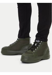 Moon Boot Śniegowce Luna Trek Mid Nylon 80D2480080 Khaki. Kolor: brązowy. Materiał: materiał #2