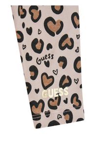Guess Komplet dresowy H5BW07 KAVN4 Bordowy Regular Fit. Kolor: czerwony. Materiał: bawełna #4