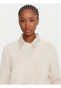 Marella Sweter Digione 2523366414 Écru Regular Fit. Materiał: wełna #5