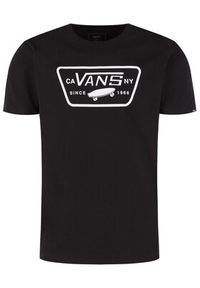 Vans T-Shirt Full Patch VN000QN8Y281 Czarny Classic Fit. Kolor: czarny. Materiał: bawełna