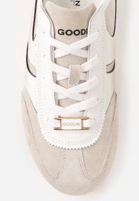 Renee - Beżowe Sneakersy Klasyczne Tenisówki z Zamszu Naturalnego Talanashta. Okazja: na co dzień. Kolor: beżowy. Materiał: zamsz #9