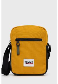 Tommy Jeans Saszetka kolor żółty. Kolor: żółty #1