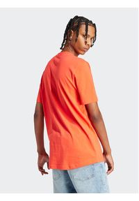 Adidas - adidas T-Shirt ALL SZN IR9110 Czerwony Loose Fit. Kolor: czerwony. Materiał: bawełna #3