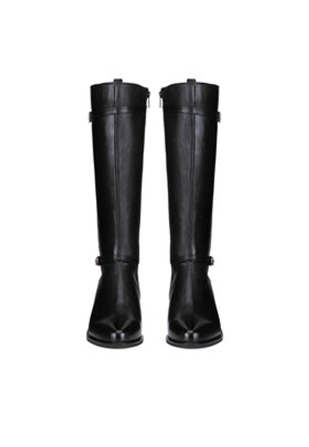 Sergio Bardi Kozaki WI34-GINNY-01SB Czarny. Kolor: czarny. Materiał: skóra