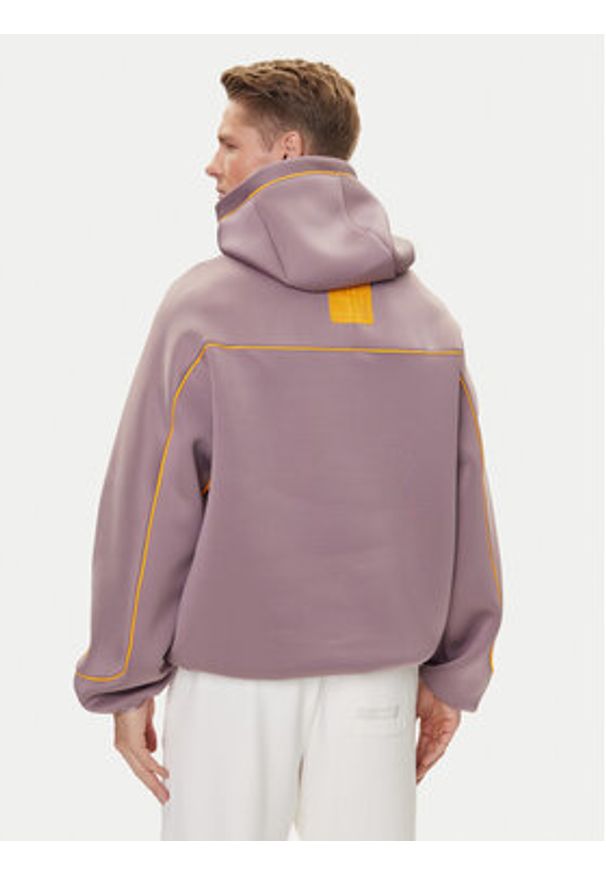 Nike Bluza HQ0465 Brązowy Oversize. Kolor: brązowy. Materiał: syntetyk