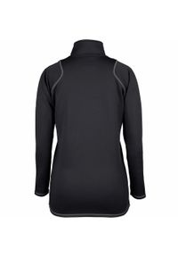 GRAYS - Damski polar 1/4 zip Grays Hockey Questa. Kolor: czarny. Materiał: polar. Sezon: zima #2