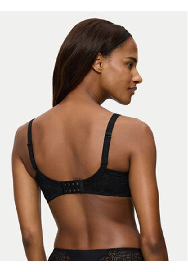 Triumph Biustonosz bezfiszbinowy Amourette 10210668 Czarny. Kolor: czarny. Materiał: syntetyk