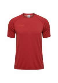 Jersey Hummel hmlAUTHENTIC Seamless Pro. Kolor: czerwony, brązowy, szary, wielokolorowy. Materiał: jersey. Sport: fitness