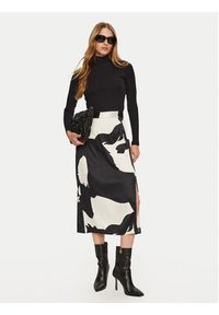 only - ONLY Spódnica midi Jane 15314054 Czarny Regular Fit. Kolor: czarny. Materiał: syntetyk #5