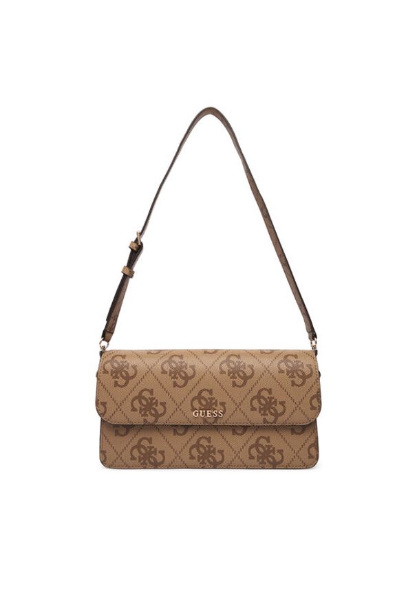 Guess Torebka Sadie HWOS81 18190 Beżowy. Kolor: beżowy. Materiał: skórzane