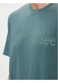 Lee T-Shirt Wobbly 112349081 Zielony Regular Fit. Kolor: zielony. Materiał: bawełna